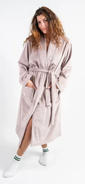 [0419Cs] Peony Robe (S, Beige)